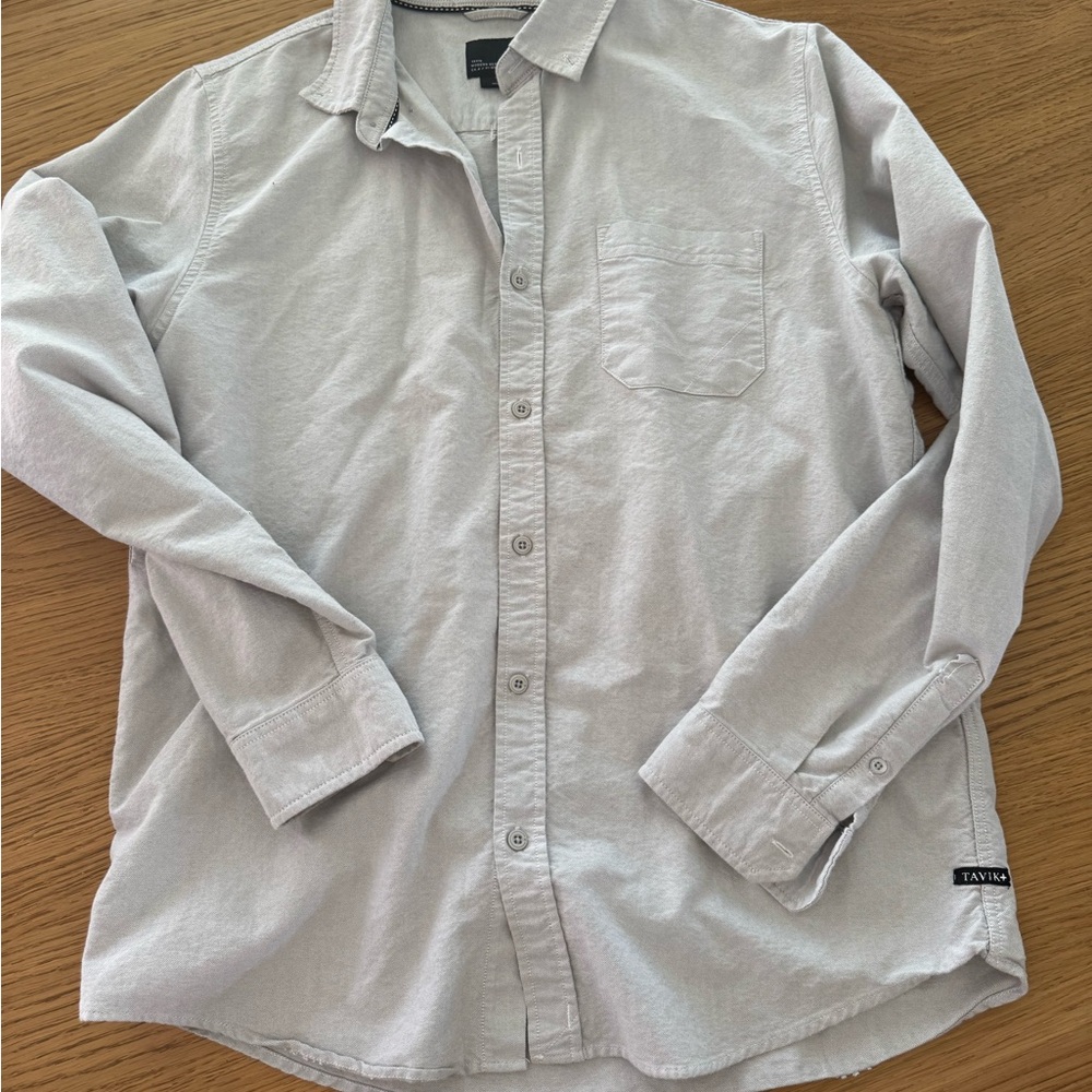 Tavik Men's gray Button-Up Shirt